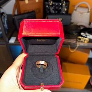 Cartier Men's Ring in Rose Gold